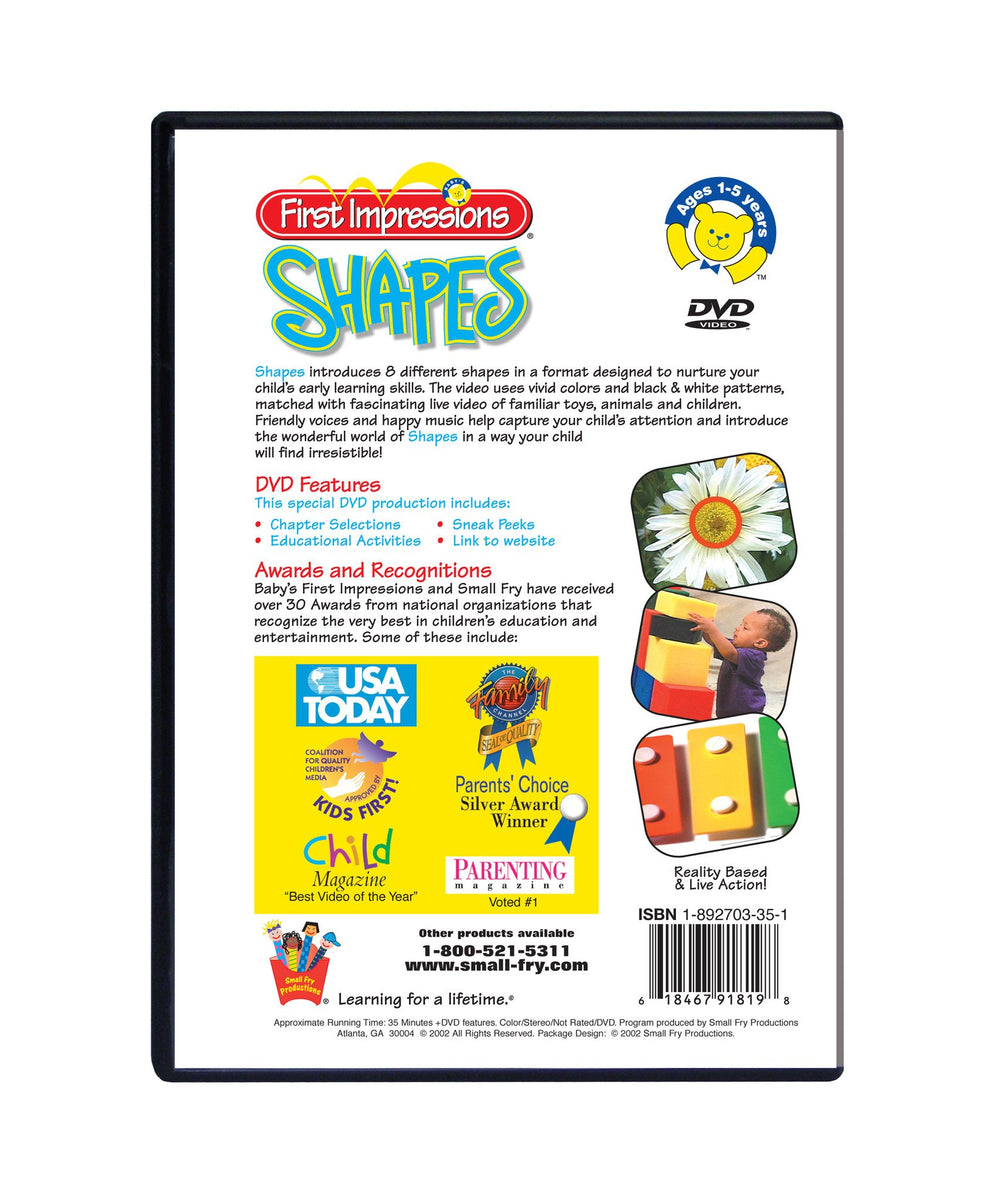 Baby's First Impressions® Shapes DVD – KiddlyKids®