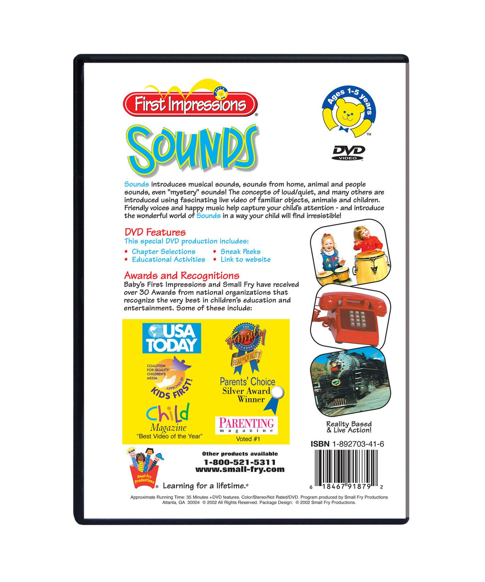 Baby's First Impressions® Sounds DVD – KiddlyKids®