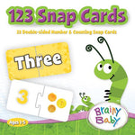 Brainy Baby 123 Snap Cards Puzzle and Game