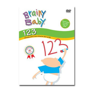 Brainy Baby Spanish 123s DVD Introducing Numbers 1 to 20 Classic Edition
