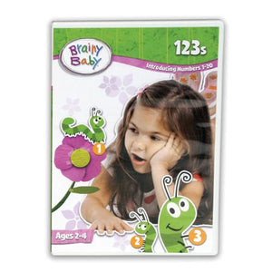Brainy Baby DVDs, Books, Flash Cards and CD Collection - All In One Preschool Learning For a Lifetime System