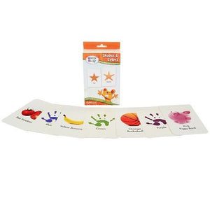 Brainy Baby® Shapes & Colors Rainbows, Circles and Squares Board Book, Flashcards & DVD Collection for Preschool Children