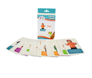 Brainy Baby Talking Hands Flashcard Set Discovering Sign Language Cards