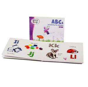 Brainy Baby ABCs Preschool Board Book Introducing the Alphabet A to Z