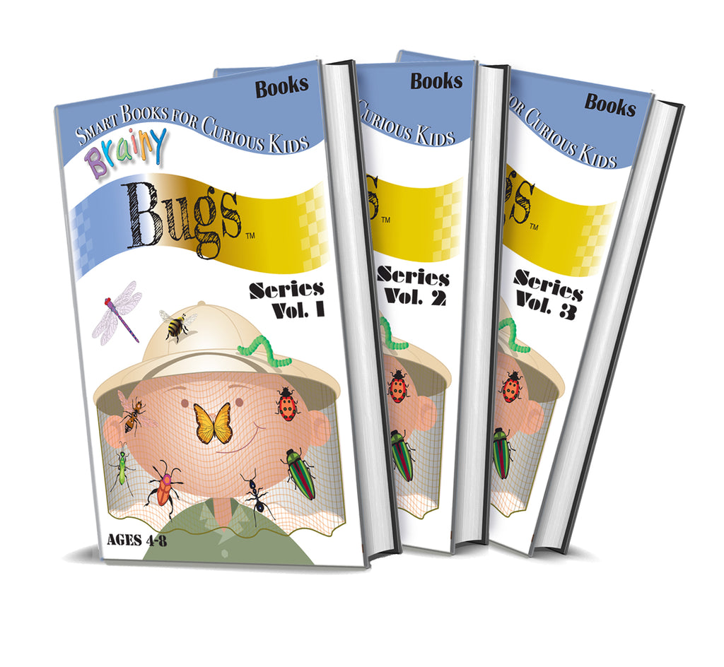 Brainy Kids Explorer Series Books - Book Series Vol. 1,2 and 3