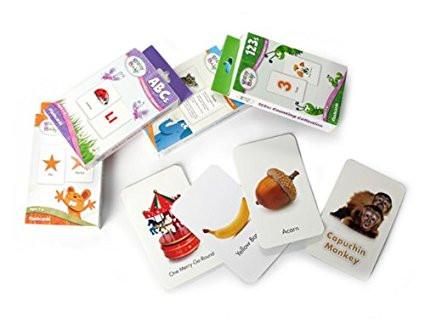 Brainy Baby Flashcards ABCs, 123s, Animals, Shapes and Colors