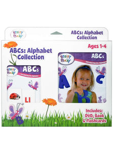 Brainy Baby® Exploring the World of Art Board Book, Flashcards & DVD Collection for Preschool Children