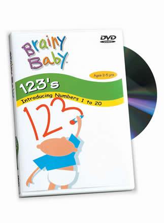 Brainy Baby® 123s Introducing Numbers 1 to 20 DVD Classic Edition