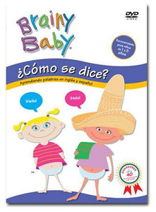 Brainy Baby Como se dice? Spanish English DVD