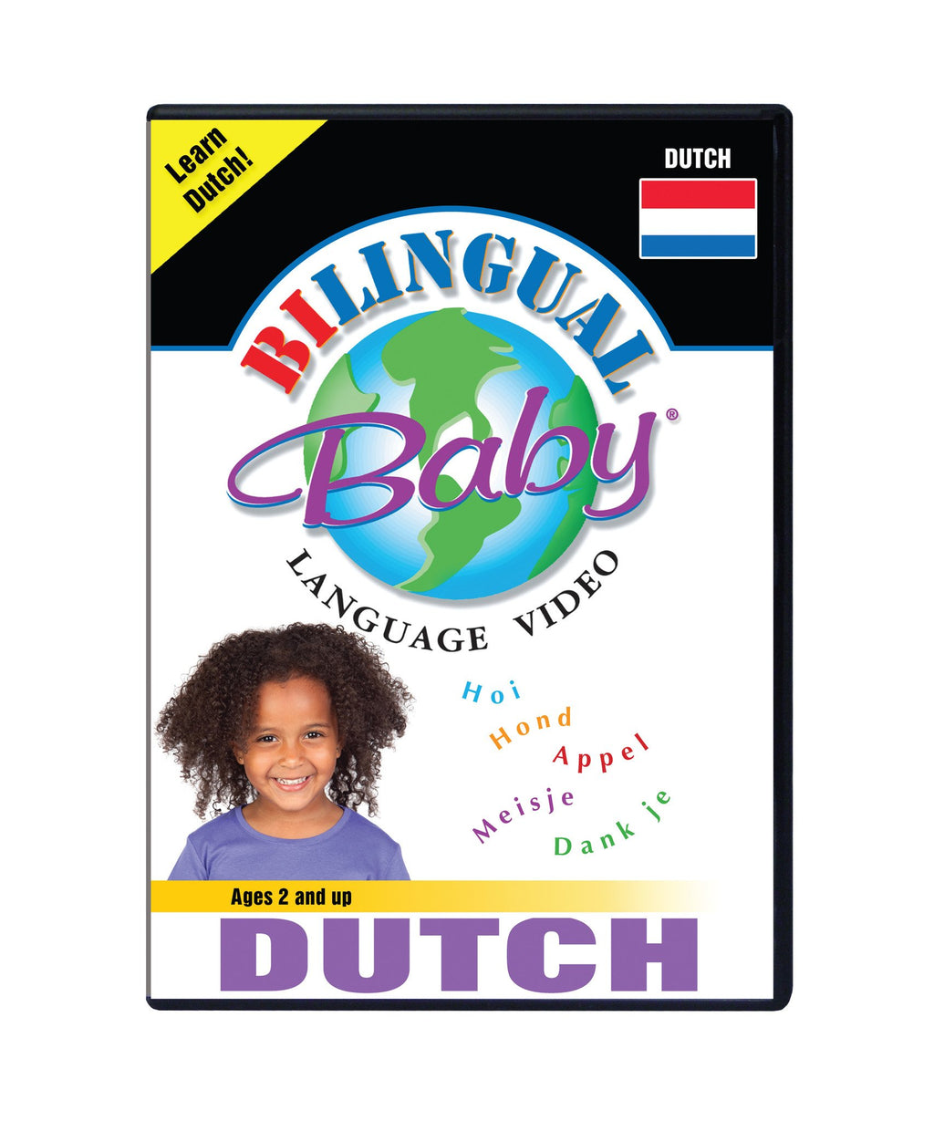 Bilingual Baby Learn Dutch Total Immersion DVD for Babies and Toddlers by Small Fry Beginnings