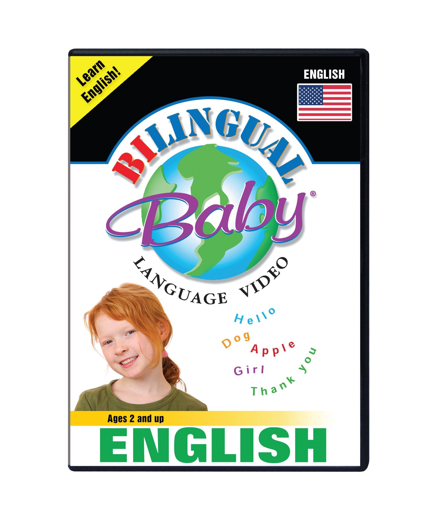 Bilingual Baby Learn English Total Immersion DVD for Babies and Toddlers by Small Fry Beginnings