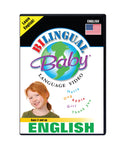 Bilingual Baby Learn English Total Immersion DVD for Babies and Toddlers by Small Fry Beginnings