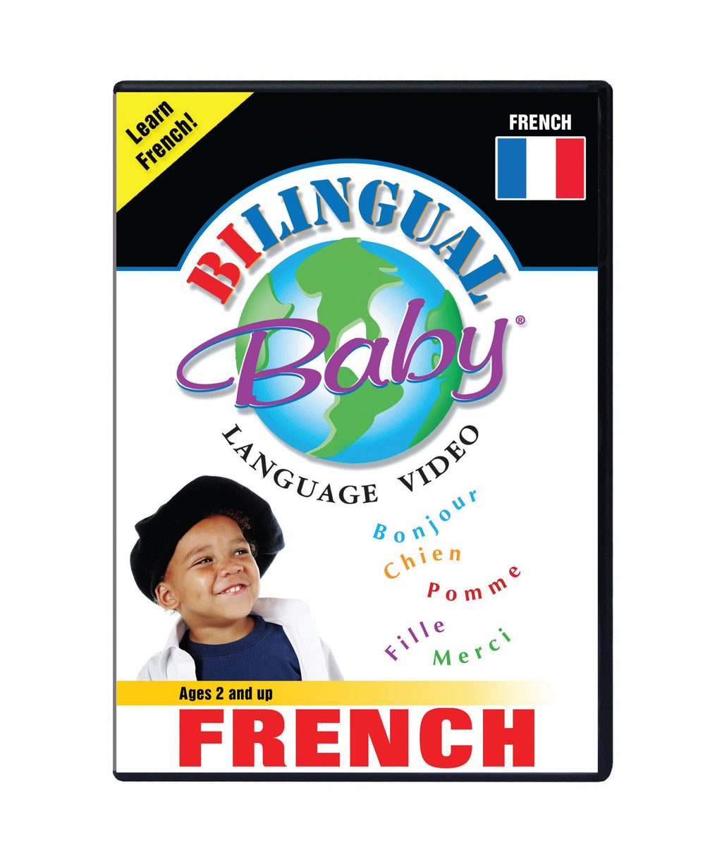 Bilingual Baby Learn French Total Immersion DVD for Babies and Toddlers by Small Fry Beginnings
