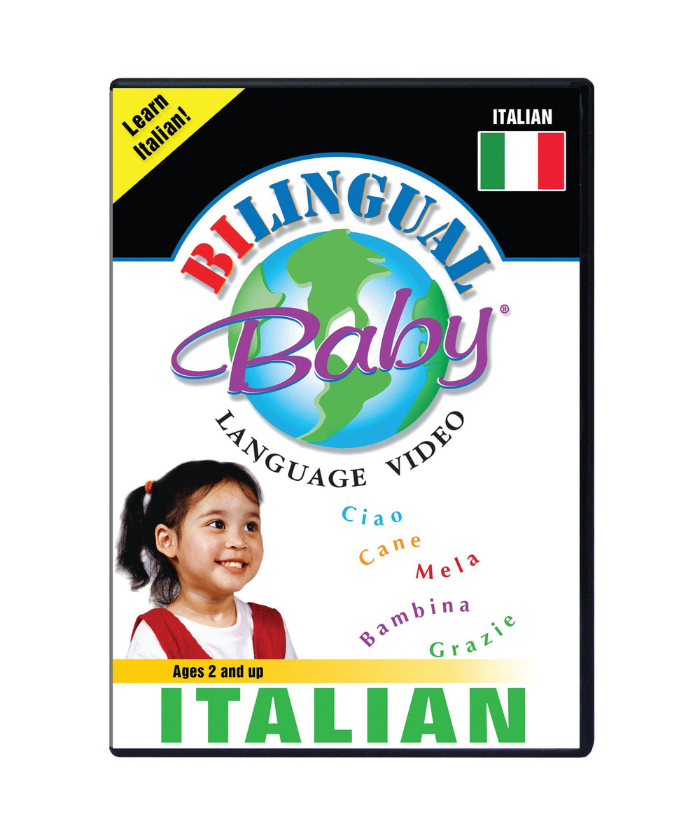 Bilingual Baby Learn Italian Total Immersion DVD for Babies and Toddle ...