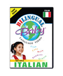 Bilingual Baby Learn Italian Total Immersion DVD for Babies and Toddlers by Small Fry Beginnings
