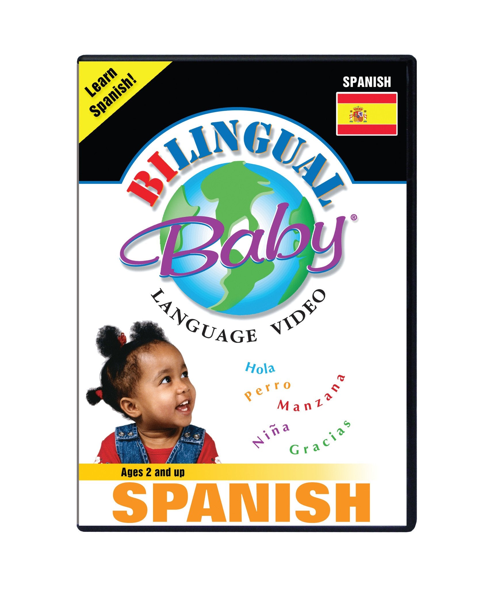 Bilingual Baby Learn Spanish Total Immersion DVD for Babies and Toddlers by Small Fry Beginnings