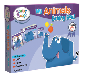 Brainy Baby My Animals Brainy Box Front Cover