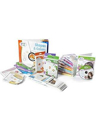Brainy Baby DVDs, Books, Flash Cards and CD Collection - All In One Preschool Learning For a Lifetime System