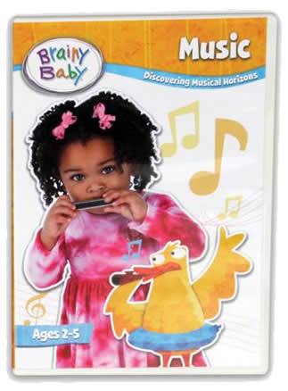 Brainy Baby Music DVD Discovering Musical Horizons Deluxe Edition