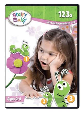 Brainy Baby 123s DVD Introducing Numbers 1 to 20 Deluxe Edition