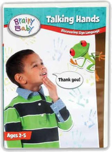 Brainy Baby Talking Hands DVD Discovering Sign Language Deluxe Edition
