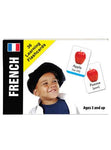 Bilingual Baby Learn French Flash Card Set for Babies and Toddlers by Small Fry Beginnings
