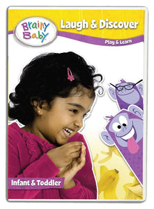Brainy Baby Laugh & Discover Infant Learning DVD Deluxe Edition