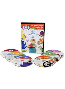 Brainy Baby DVD Preschool Learning Collection Discovering the Basics 6 DVD Gift Set Deluxe Edition