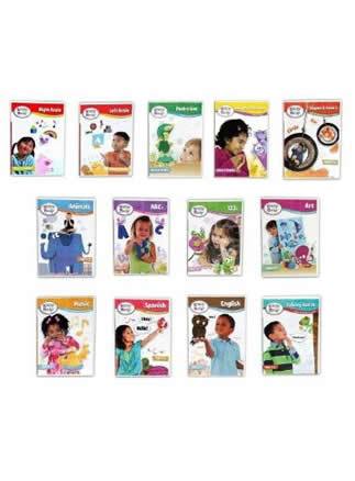Brainy Baby Preschool Learning DVDs Complete Set of 13